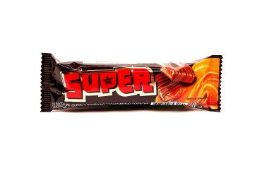 Супер Батончик с нугой и мягкой карамелью 40г Россия